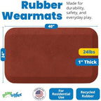 Playsafer Playground Safety Rubber Wearmat - Image 2