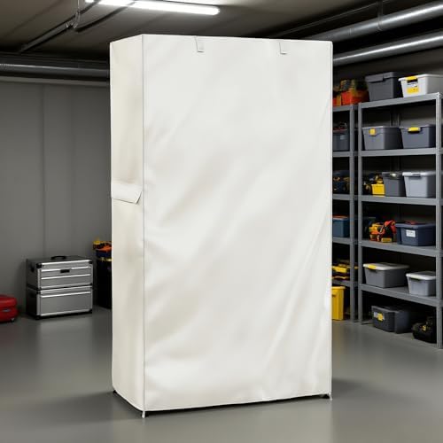 Storage Shelf Cover, Outdoor Heavy Duty 600D 48''W x 24''D x 72''H Dustproof - Image 2