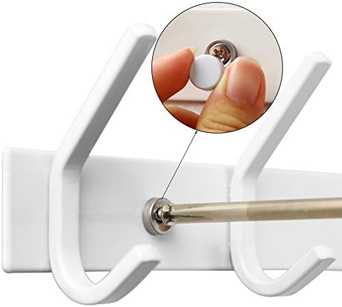 WEBI Coat Rack Wall Mount, Coat Hooks Wall Mounted, Wall Coat Hanger, Hook Rack - Image 6