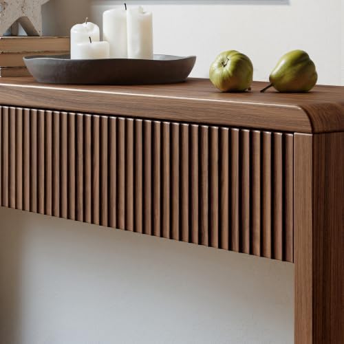 Evermagin 59'' Walnut Console Table - Image 6