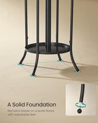 SONGMICS Metal Coat Rack Freestanding, - Image 4