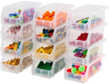 ReadySpace Small Stackable Plastic Storage Bins by Akro-Mils