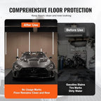VEVOR Diamond-Plate Rubber Flooring Roll, 3 mm x 4 ft x 6 ft Garage Floor Mat - Image 6