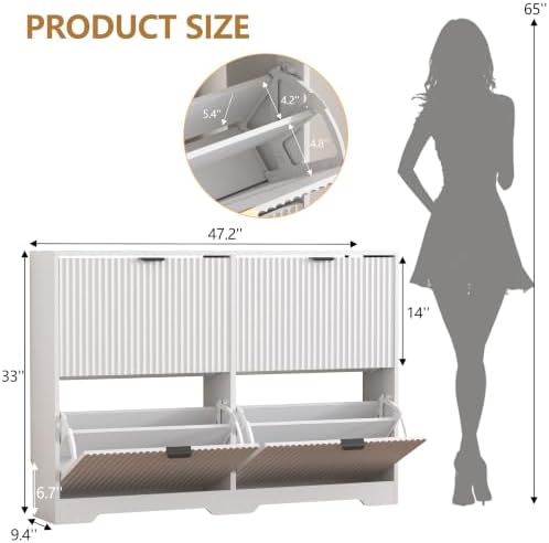 Shoe Cabinet Storage for Entryway - Image 2
