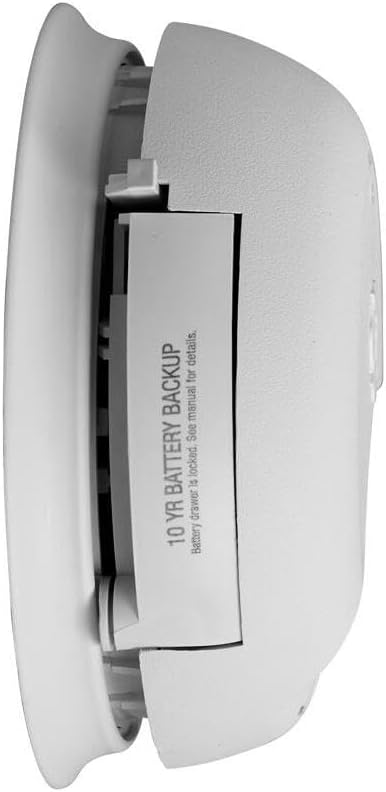 First Alert 10 Year Back Up Hard-Wired w/Battery Back-Up Ionization Smoke and - Image 5