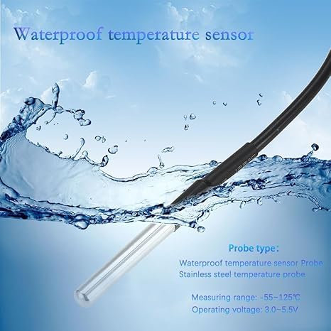 Zigbee 1CH 85-250VIntelligent Temperature Sensor, High Precision Waterproof - Image 7