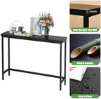 VASMIA Console Table, Entryway Table, Narrow Sofa Table, Living Room - Image 5