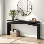 Epecoya 63-Inch Black Console Tables by YourCozyUpgradeAwaits