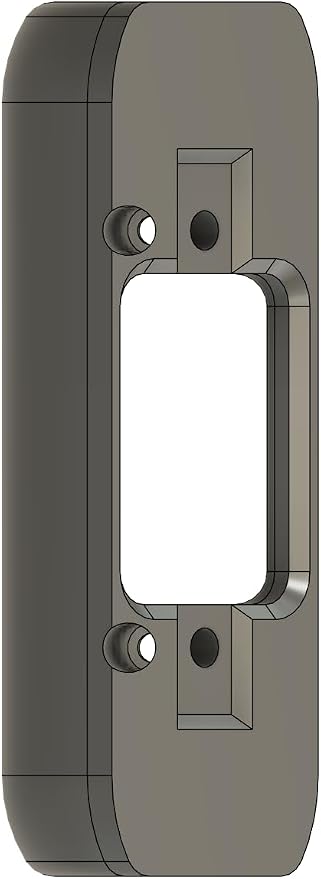 Angled Doorbell Wedge Mount Bracket compatible by Handmade
