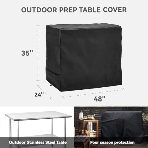 Outdoor Prep Table Cover for Outdoor Stainless Steel Table - Image 2