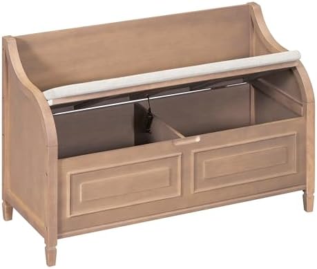 Knocbel Rustic Entry Storage Bench - Image 3