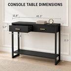41.3" Modern Entryway Console Table - Image 2