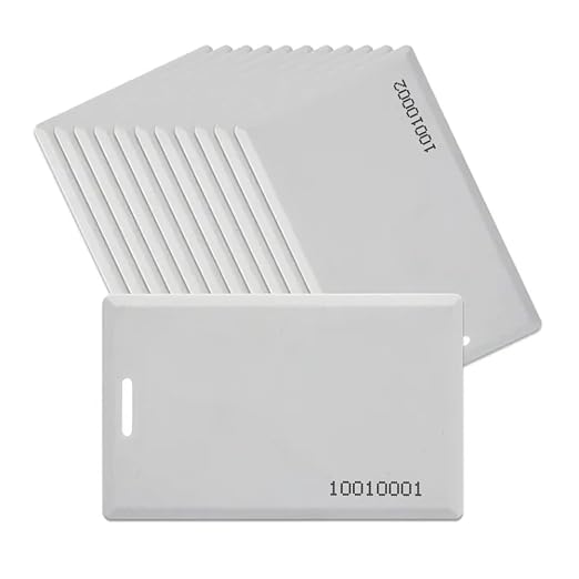 50 pcs 26 Bit Proximity Clamshell Weigand Prox Swipe Cards Compatable - Image 2