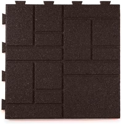Playsafer Squarescape Rubber Interlocking Tile by Playsafer