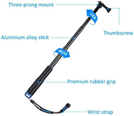 Extendable Action Camera Selfie Stick - Image 3