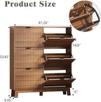 HUANLEGO Shoe Cabinet Storage for Entryway - Image 2