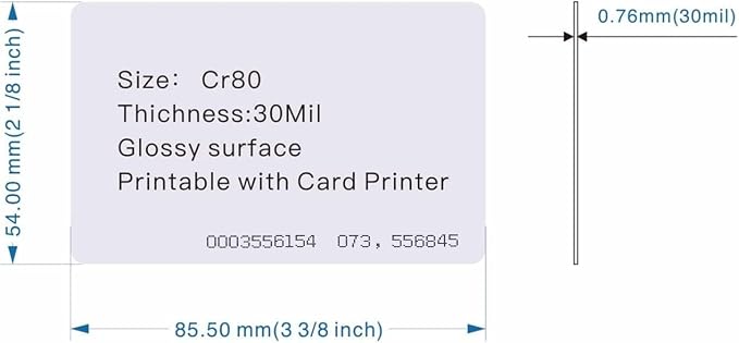 10pack Contactless 125kHz RFID Proximity ID Cards IC Smart Intelligent Card - Image 2
