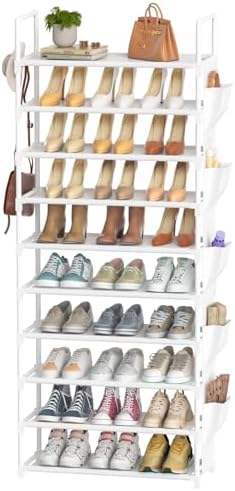 LUKYTOWER Tall Shoe Rack by LUKYTOWER