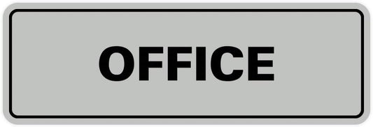 Signs ByLITA Standard Office Sign - Professional Business Signage - Easy to Install (Lt Gray) - Medium 1 Pack