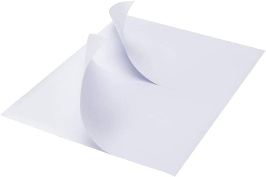 Half Sheet Shipping Labels, 8.5" x 5.5" Address Labels, Half Sheet Self Adhesive Mailing Labels for Laser & Inkjet Printers (1000 Sheets, 2000 Labels)