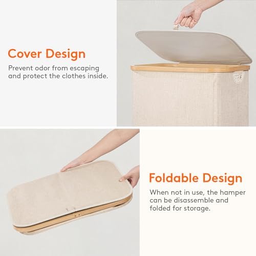 Lifewit 105L Large Laundry Basket - Image 6