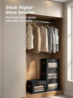 Homsorout Medium Fabric Storage Bins - Image 4