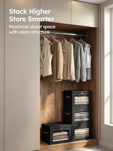 Homsorout Medium Fabric Storage Bins - Image 3