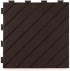 Playsafer Slatted Rubber Interlocking Tile by Playsafer