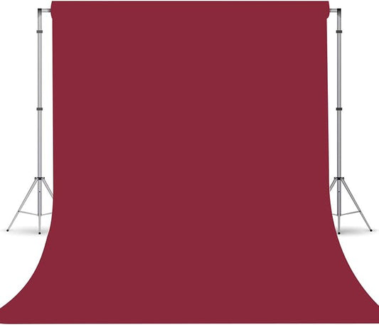 Wine Red Photography Backdrop for Photoshoot, Photo Backdrop Curtain, Perfect by TERSUM