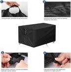 Fire Pit Cover Rectangle, 56 Inch Rectangular Firepit Covers, Waterproof Gas - Image 4