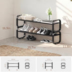 2 Tier Shoe Rack - Image 3