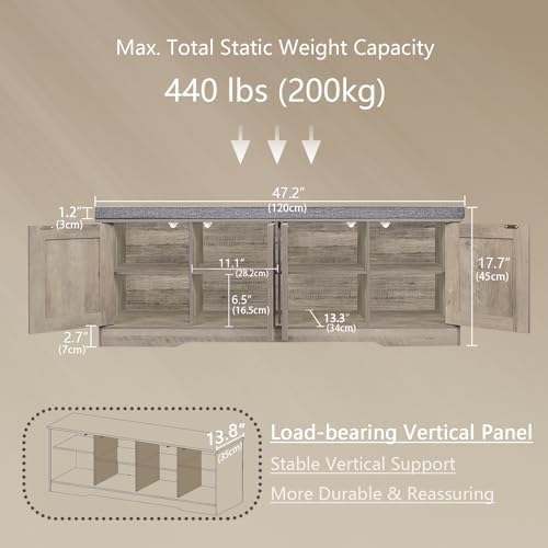 DINZI LVJ Shoe Storage Bench - Image 3