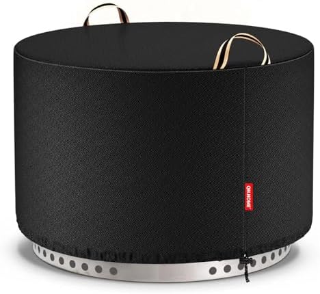 QH.HOME for Solo Stove Yukon 27" 100% Waterproof Smokeless Fire Pit Cover by QHHOME
