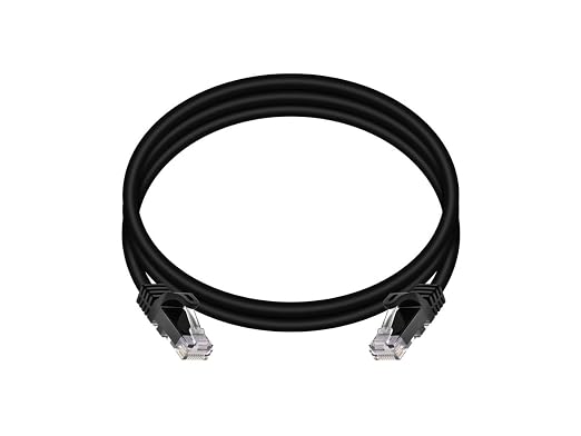 Monoprice Cat6 5ft Black Patch Cable UTP 24AWG 550MHz Pure Bare Copper Snagless - Image 4