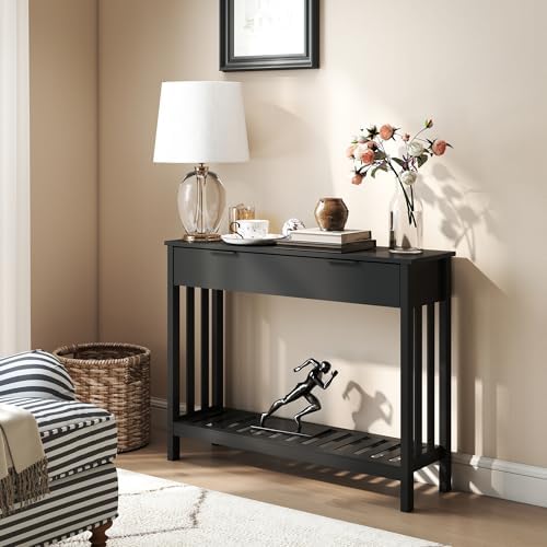 TaoHFE Black Narrow Console Table - Image 6