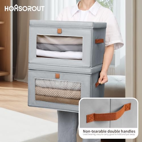 Homsorout Large Closet Storage Bins - Image 3