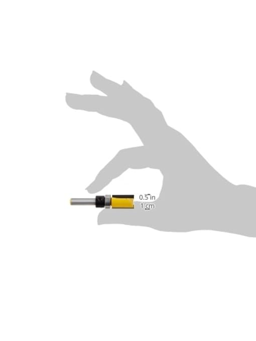 YONICO Router Bits Pattern Bit Flush Trim 1/2-Inch Diameter 1/4-Inch Shank - Image 4