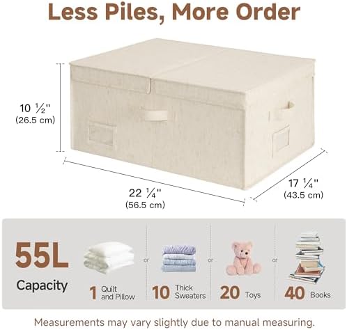 StorageWorks Large Decorative Storage Boxes - Image 6