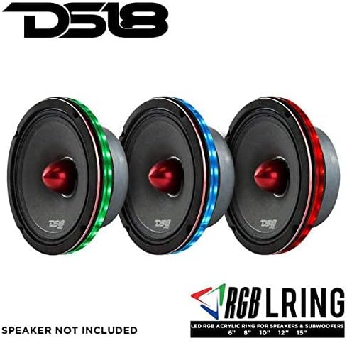 DS18 LRING15 15” RGB LED Speaker Ring – Waterproof Multi-Color LED Light Ring - Image 6