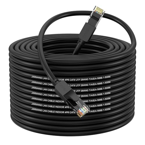 Cat 6 Ethernet Cable 3 ft, Indoor/Outdoor High Speed 10Gbps Internet Cable - Image 2