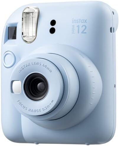 Fujifilm Instax Mini 12 Instant Camera Pastel Blue - Image 3