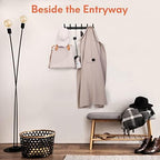 Optish Coat Rack Wall Mount, Wall Hooks - Image 6