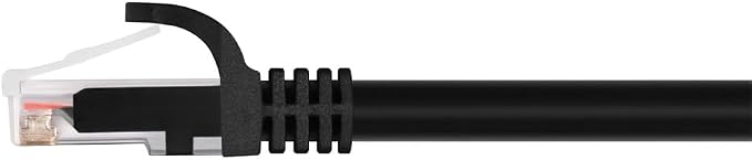 Monoprice Cat5e 75ft Black Patch Cable UTP 24AWG 350MHz Pure Bare Copper - Image 2