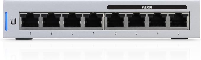 Ubiquiti Networks US-8-60W UniFi 8-Port Gigabit PoE Compliant Managed Switch - Image 2