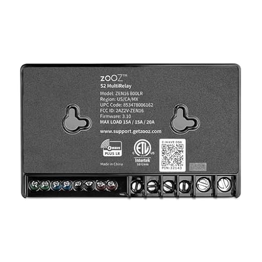 Zooz Z-Wave Long Range MultiRelay ZEN16 800LR - Image 4