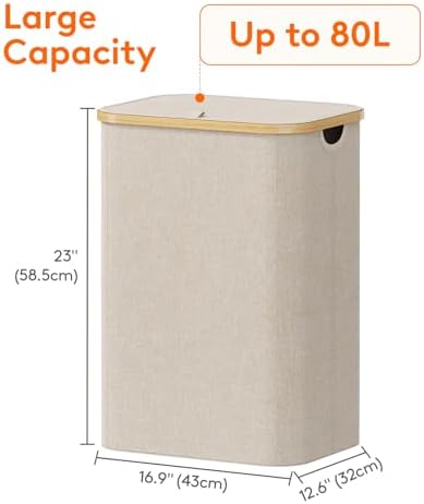 Lifewit 80L Large Laundry Basket - Image 4