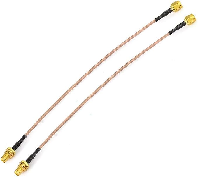 Yuslao WiFi Antenna Extension Cable 6inch 15cm RP-SMA Male to RP-SMA Female - Image 6