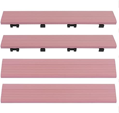 NewTechWood 1/6 ft. x 1 ft. Quick Deck Composite Deck Tile Straight Fascia in - Image 2