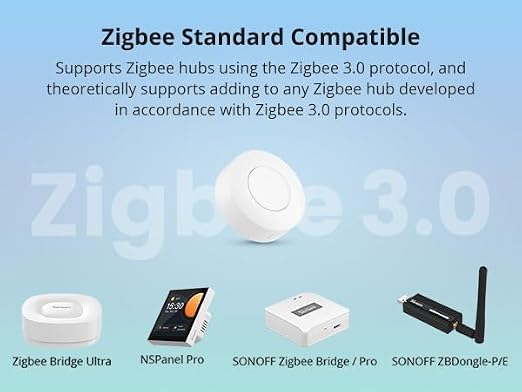 SONOFF Zigbee Switch, SNZB-01P Wireless Push Button, Supports to Create Smart - Image 6