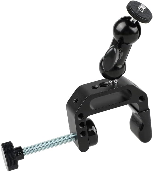 CAMVATE Camera Clamp Mount for DSLR Camera Led Video Light and Binoculars - Image 5